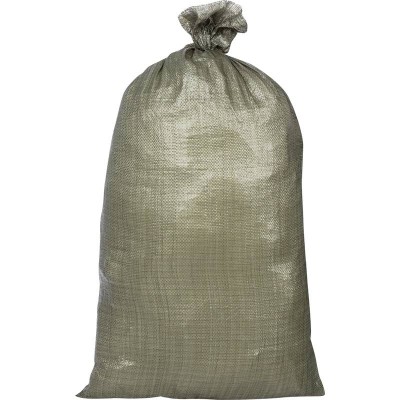 Мешок для строительного мусора, полипропиленовый 55x95 см, зеленый, 100шт