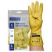 Перчатки хозяйственные виниловые ТР ТС Professional M, усиленные, желтые