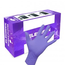 Перчатки нитриловые ELE S, фиолетовые, 50 пар