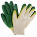 Перчатки трикотажные х/б  с двойным латексным обливом, 13 класс