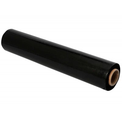 Стрейч-пленка для ручной упаковки 50см x 250м, 20 мкм, вес 2,2 кг черная