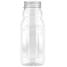 Бутылка ПЭТ 300 мл широкое горло + крышка D38мм, прозрачная, 150 шт