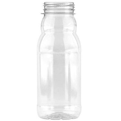 Бутылка ПЭТ 300 мл широкое горло + крышка D38мм, прозрачная, 150 шт