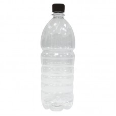 Бутылка пластиковая 1500 мл, прозрачная, с крышкой, 65 шт