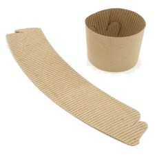 Манжета на стакан (Капхолдер) 2-слойный, крафт, 500 шт Манжета на стакан (Капхолдер) 2-слойный, крафт, 500 шт