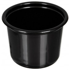 Контейнер суповой пластиковый 115 мм 500 мл, черный, 50 шт