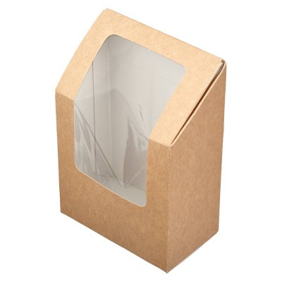 Коробка для роллов бумажная 90х50х130 мм 450 мл, 50 шт 