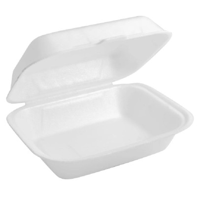 Ланч-бокс 1 секция мини, 190х150х70 мм, белый, 100 шт