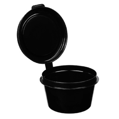 Соусник черный с крышкой 30 мл "ВЗПЛ" (1234Ч) Премиум, 80 шт Соусник черный с крышкой 30 мл "ВЗПЛ" (1234Ч) Премиум, 80 шт