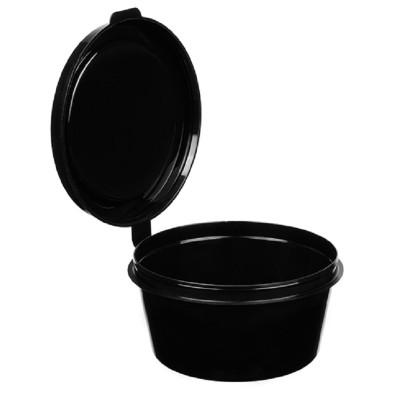 Соусник черный с крышкой 50 мл "ВЗЛП" (1244Ч) Премиум, 80 шт Соусник черный с крышкой 50 мл "ВЗЛП" (1244Ч) Премиум, 80 шт