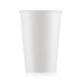 Стакан бумажный 350-400мл, белый, 50шт, 1-слой, D90 EC