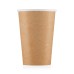 Стакан бумажный 300-430мл, крафт, 50шт, 1-слой, D90 F