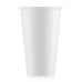 Стакан бумажный 400-530мл, белый, 50шт, 1-слой, D90 F