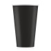 Стакан бумажный 400-530мл, черный, 50шт, 1-слой, D90 F