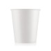 Стакан бумажный 180-205мл, белый, 80шт, 1-слой, D72 F