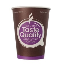 Стакан бумажный 300-400мл, Taste Quality, 50шт, 1-слой, D90 F