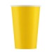 Стакан бумажный 350-400мл, желтый, 50шт, 1-слой, D90 EC