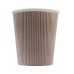 Стакан бумажный 250-280мл, крафт, 30шт, 3-слоя, D80 F