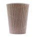 Стакан бумажный 300-430мл, крафт, 25шт, 3-слоя, D90 F