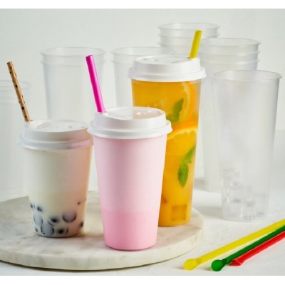 Стакан ПП Bubble Cup 375мл, D-90, ВЗЛП,  глянцевый, 25шт