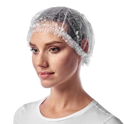 Шапочка для душа, полиэтиленовая, 100 шт