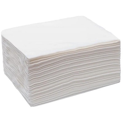 Полотенца спанлейс 45x90 см Выбор, в сложении, белые, 50 шт