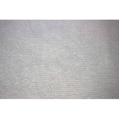 Полотенца спанлейс 35x70 см ЛЮКС+, в рулоне, белые, 100 шт