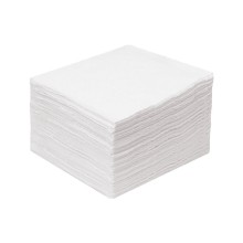 Салфетки спанлейс 20х20 см, белые, 100 шт