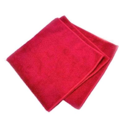 Тряпка из микрофибры 50x60 см, для пола, рубин, 250гр/м2, без  упаковки