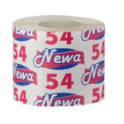 Туалетная бумага Newa-54 30 м, 1-слой, светло-серая