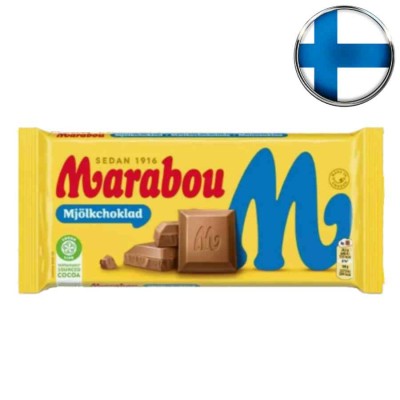 Шоколад молочный Marabou Mjolkchoklad, 160 г