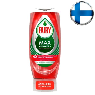 Средство для мытья посуды Fairy Max Power гранат, 450 мл
