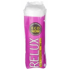 Ватные диски RELUX, косметические, 80 шт