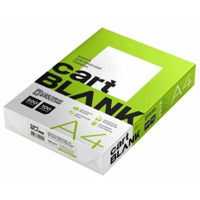 Бумага для офисной техники Cartblank A4, 80 г/м2, 500 л