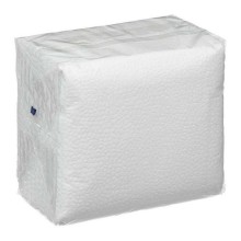 Салфетки бумажные 24x24 см, белые, 80 шт
