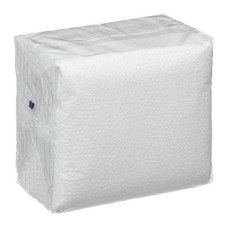 Салфетки бумажные 24x24 см, белые, 80 шт