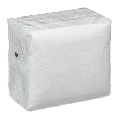 Салфетки бумажные 24x24 см, белые, 80 шт