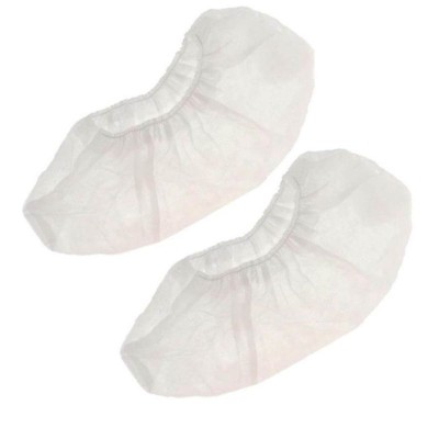 Носки одноразовые спанбонд M, в индивидуальной упаковке, белые, 50 пар