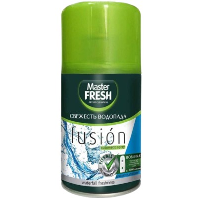 Освежитель воздуха Master Fresh, свежесть водопада, сменный блок, 250 мл