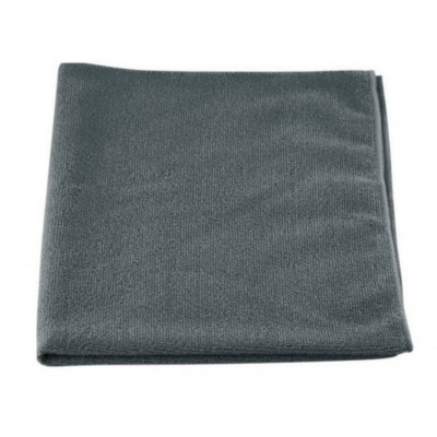 Салфетка из микрофибры 30x30 см, серая, 220 г/м2, без упаковки