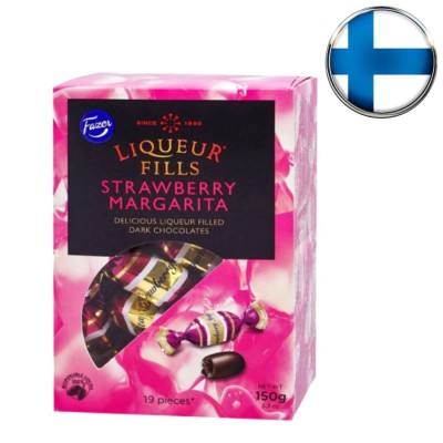 Конфеты Fazer Liqueur Fills Strawberry Margarita, 150 г