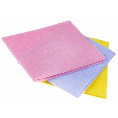 Салфетка вискоза 30x30 см, 80 г/м2, 3 шт, в упаковке