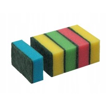 Губка для посуды Макси 9,5х6,5х3 см, 5 шт