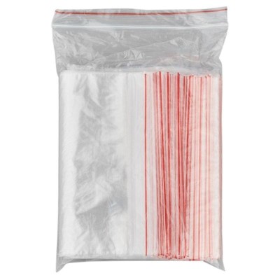 Пакет с замком Zip-Lock 15х20 см, 30 мкм, 100 шт.