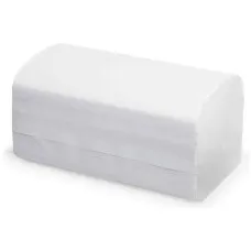 Полотенца бумажные V(ZZ)-сложение 250 листов, 1-слой, отбеленные