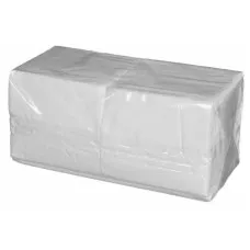 Салфетки бумажные 24x24 см, белые, 400 шт
