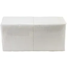 Салфетки бумажные 24x24 см, белые, 500 шт