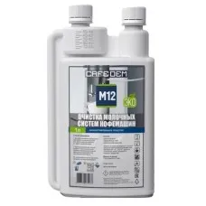 Cредство для очистки молочных систем кофемашин щелочное Cafedem M12 ECO, 1 л