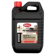 Средство для чистки плит SHUX, жироудалитель, 3 л