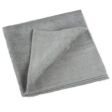 Салфетка из микрофибры 40x40 см, серая, 320 г/м2, без упаковки